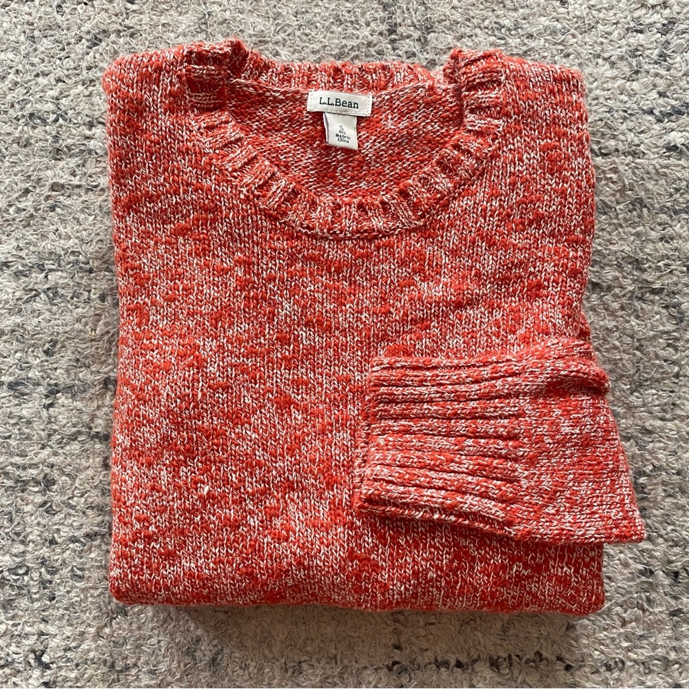 •L.L. Bean woman’s knit long sleeve sweater• Size S